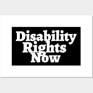 Disability rights now Posters and Art